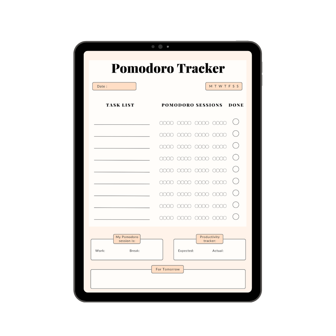 Pomodoro Tracker